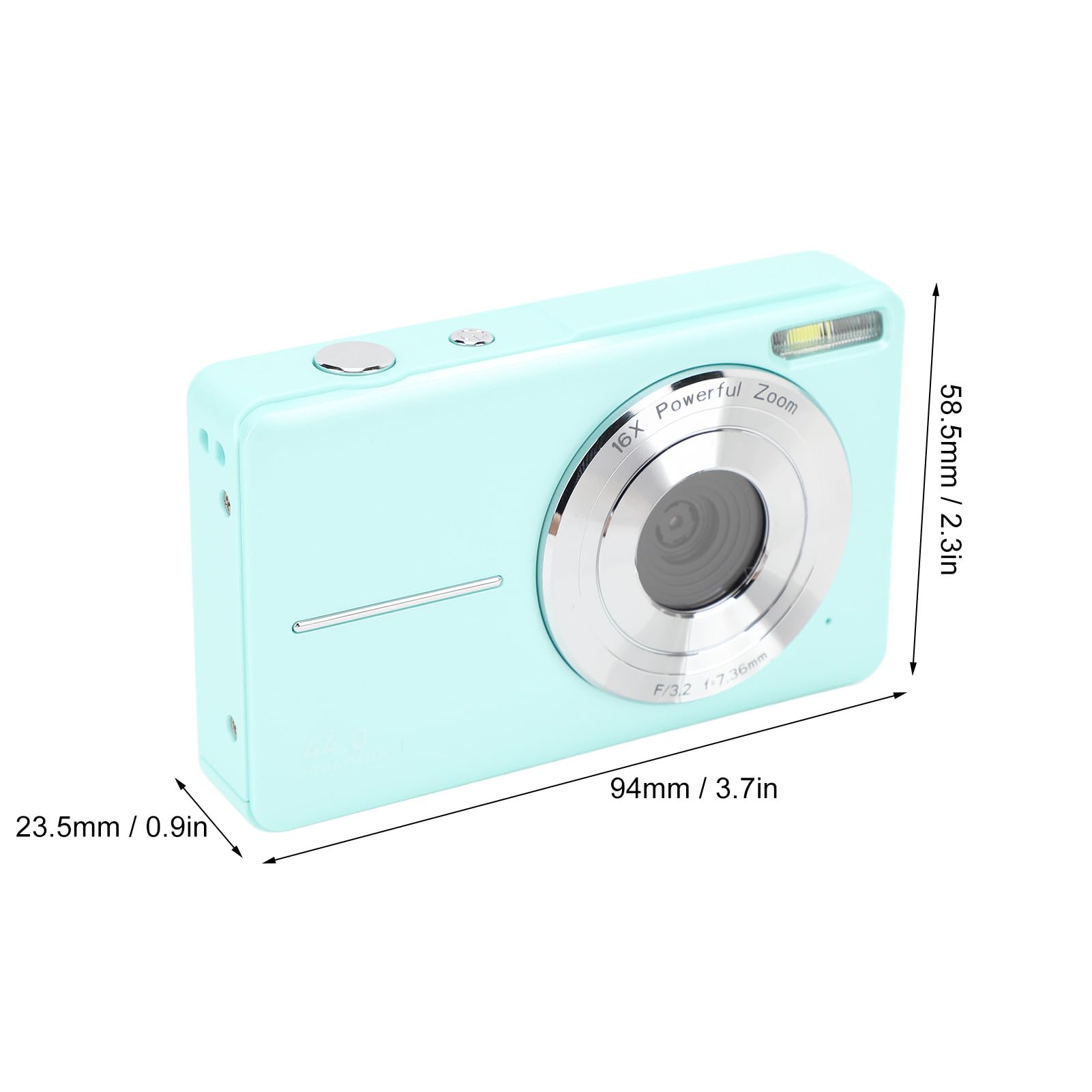Amazon | デジタルカメラ、1080P 44MP オートフォーカス Vlogging
